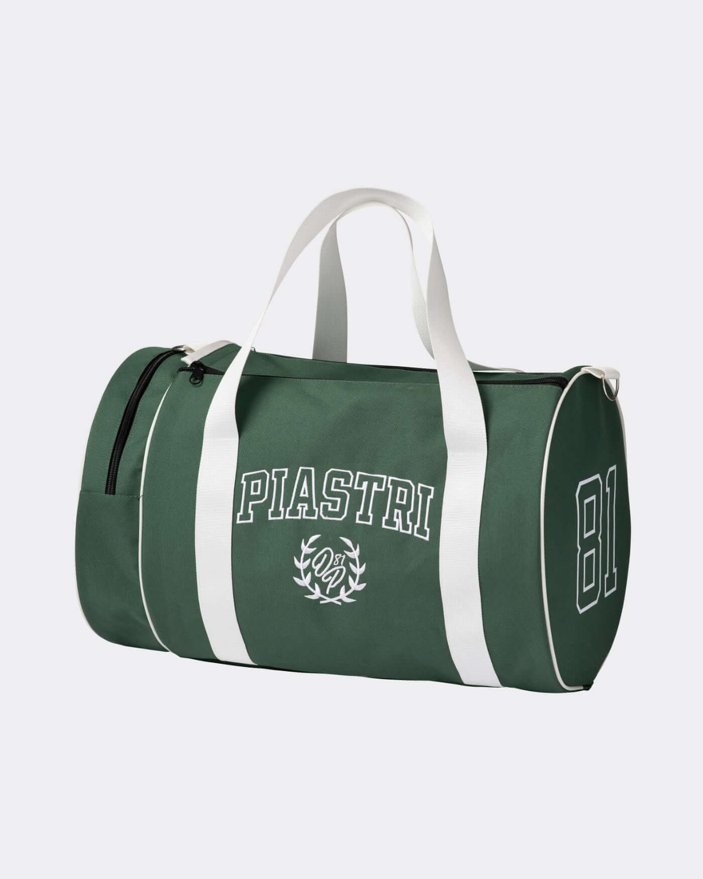 Home Race Barrel Bag in green, designed for fast lane adventures and everyday use, perfect for secure storage.