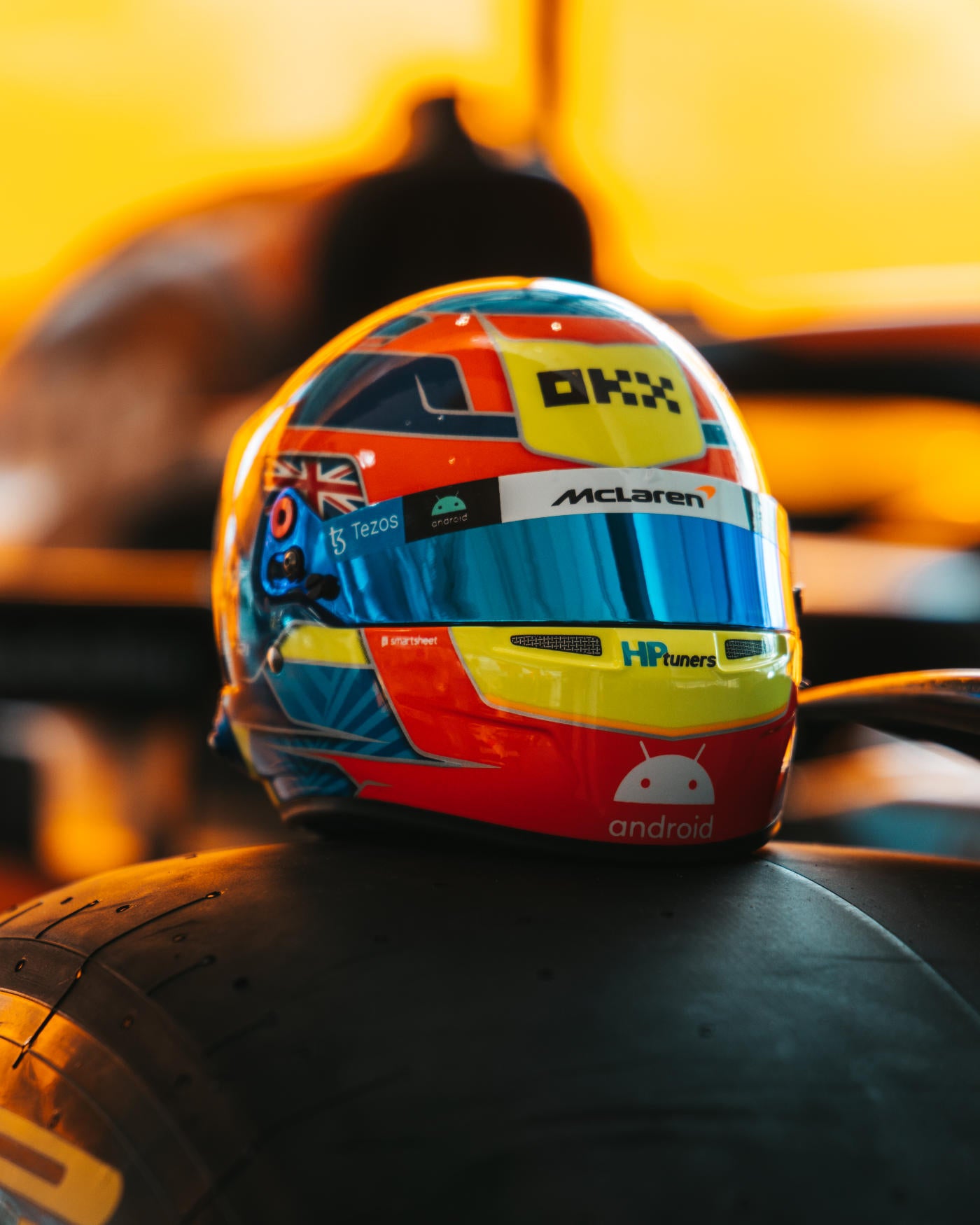 1:2 scale 2023 Season Helmet - Oscar Piastri