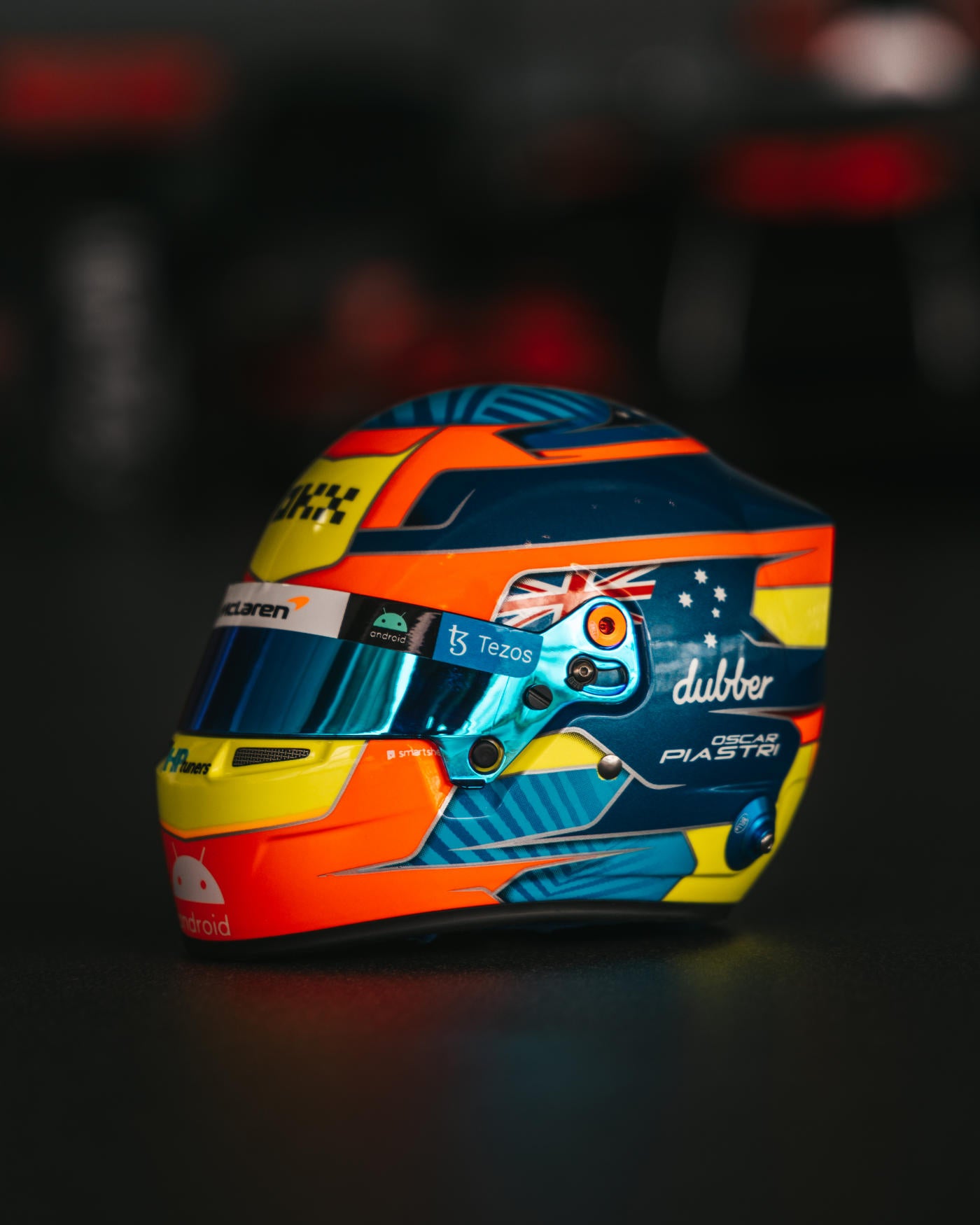 1:2 scale 2023 Season Helmet - Oscar Piastri