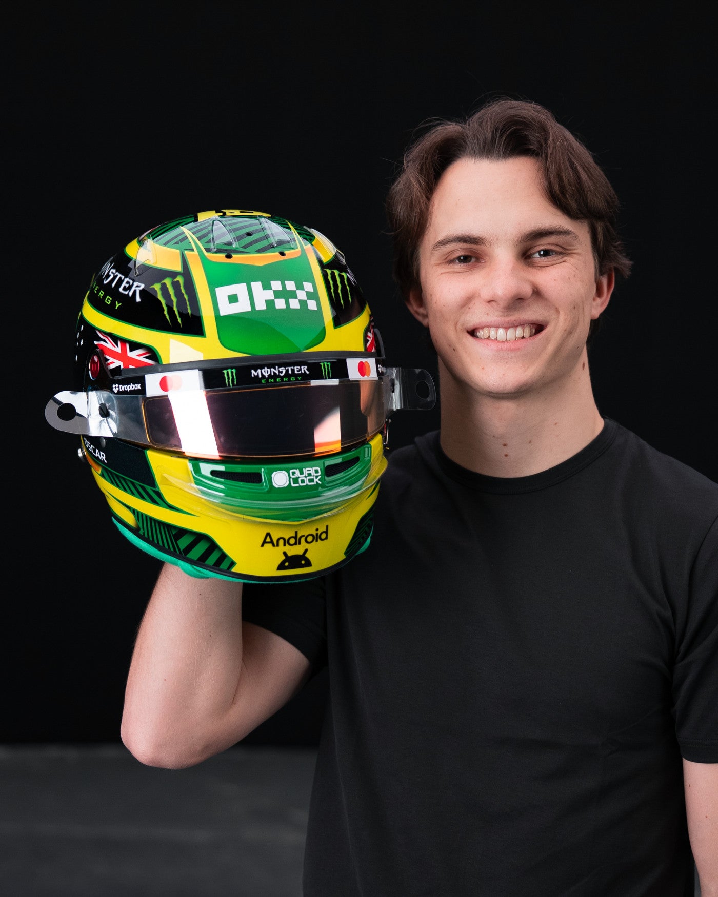 1:2 scale 2026 Australia Helmet - Oscar Piastri