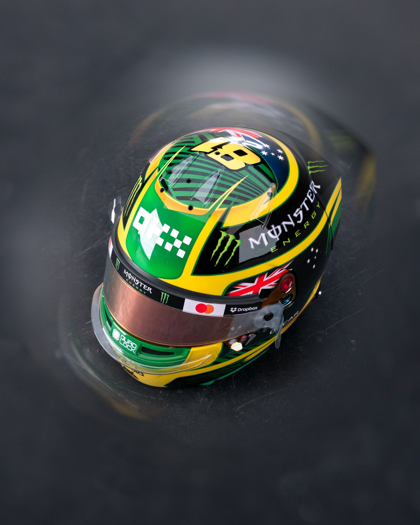 1:2 scale 2026 Australia Helmet - Oscar Piastri