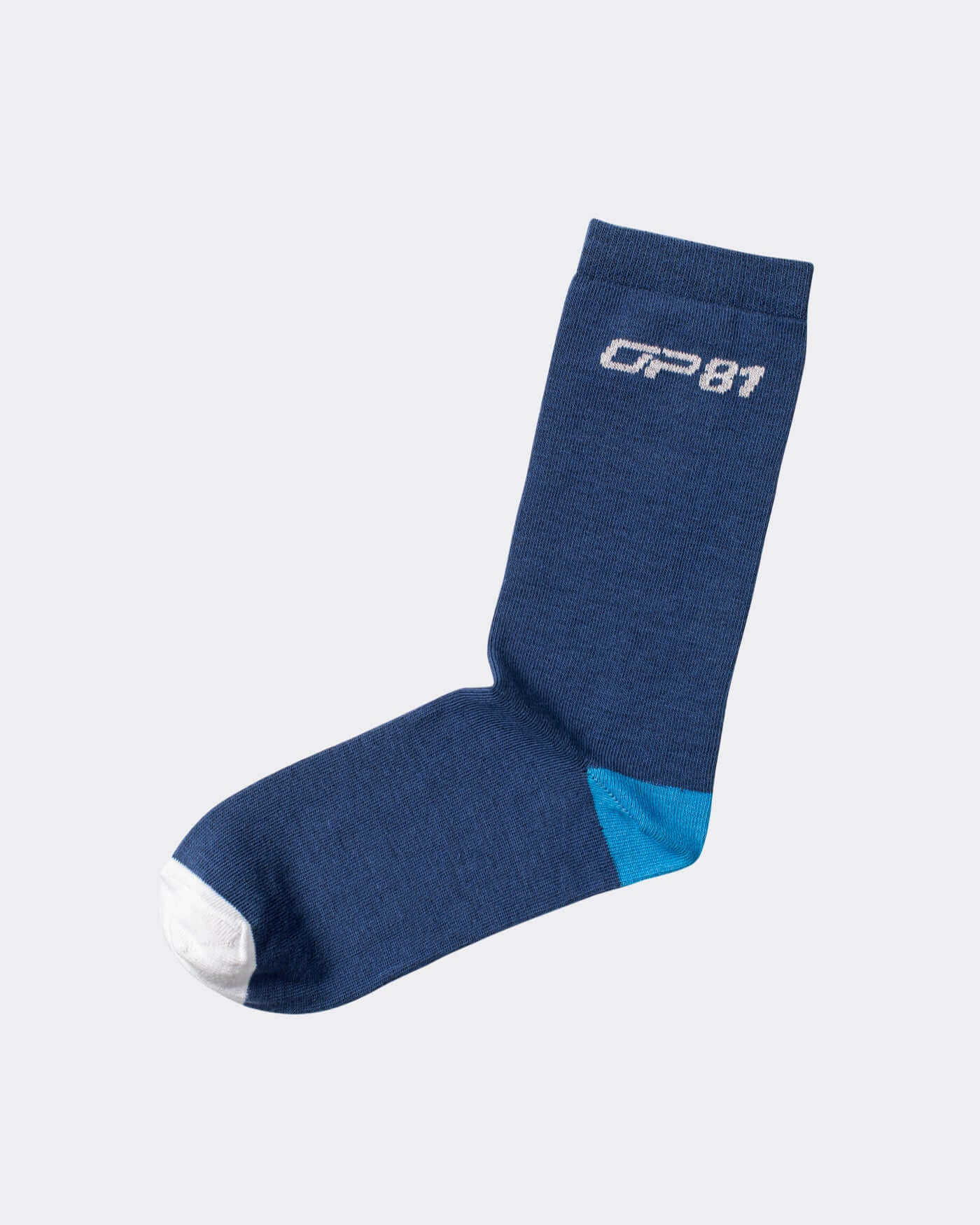 Oscar Piastri's navy Signature Socks with logo and race number, designed for comfort and style.