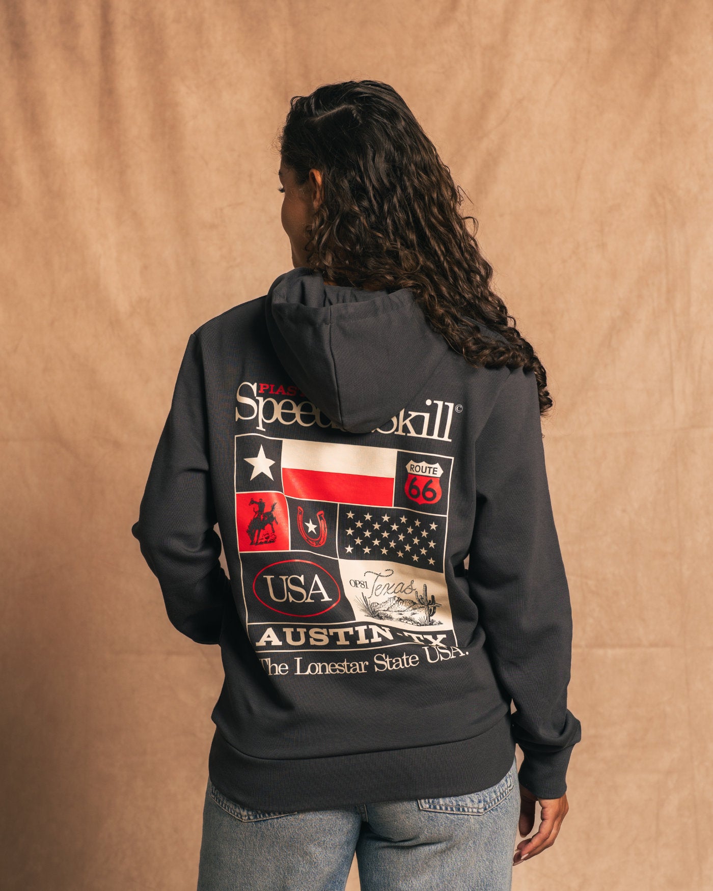 Texas 2024 Hoodie - Asphalt