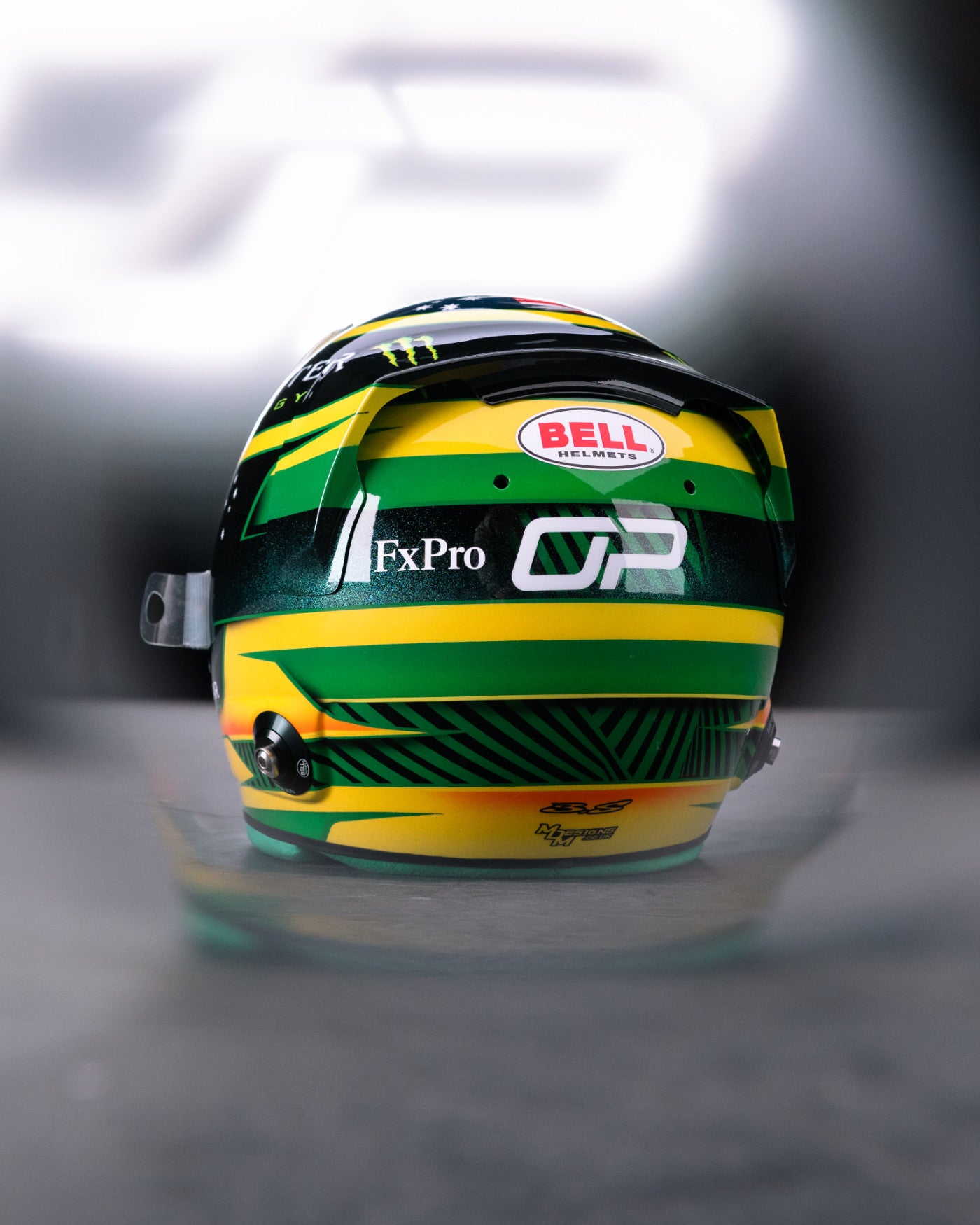1:2 scale 2026 Australia Helmet - Oscar Piastri