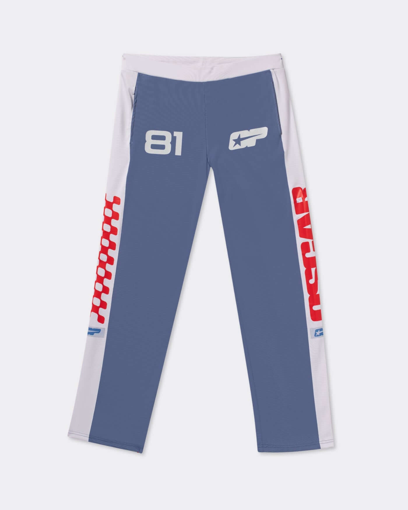 Origins Joggers featuring bold trims and a loose fit, perfect for stylish streetwear comfort.