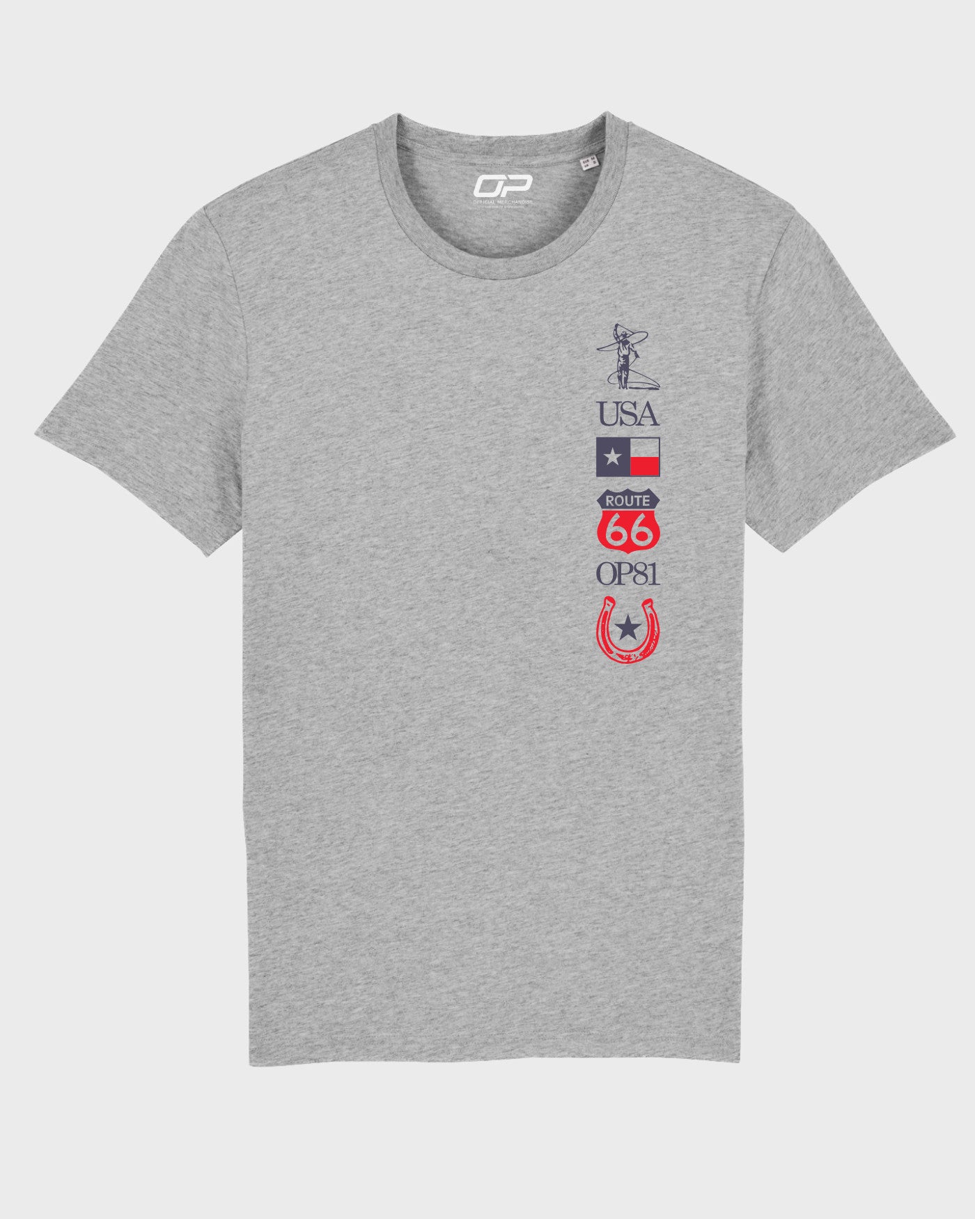 Texas 2024 T-Shirt - Light Grey