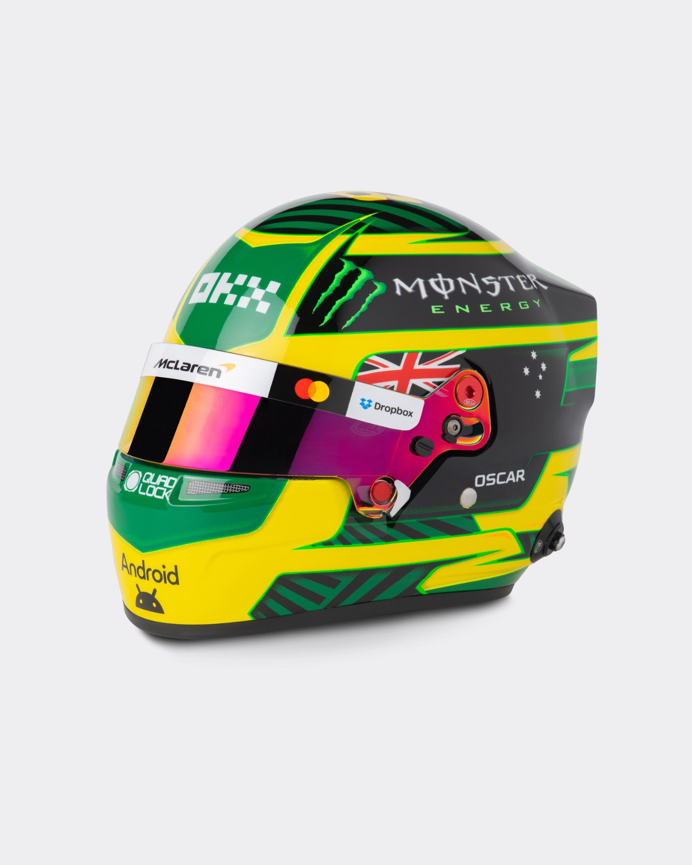 1:2 scale 2026 Australia Helmet - Oscar Piastri