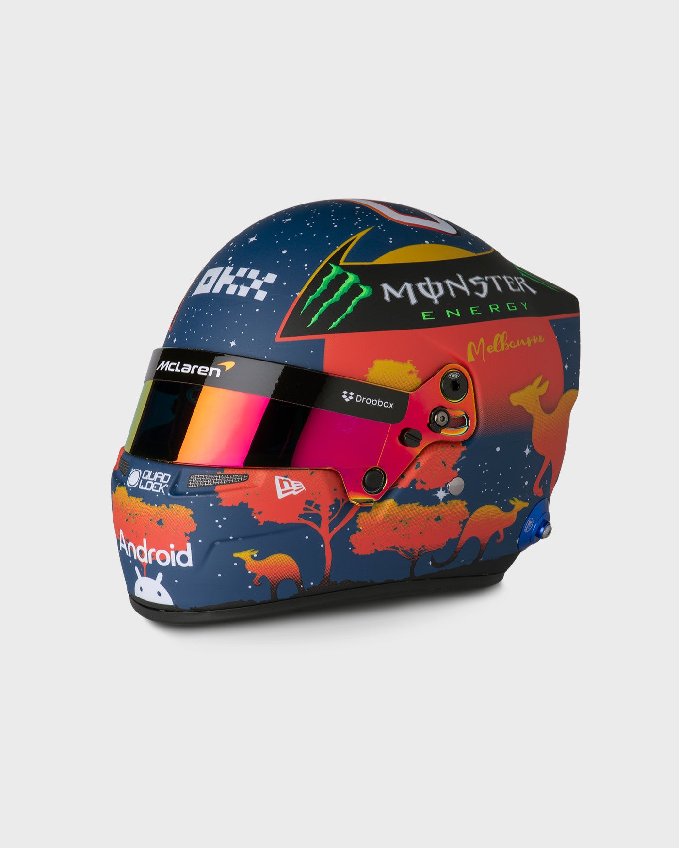 1:2 scale 2024 Australia Helmet - Oscar Piastri