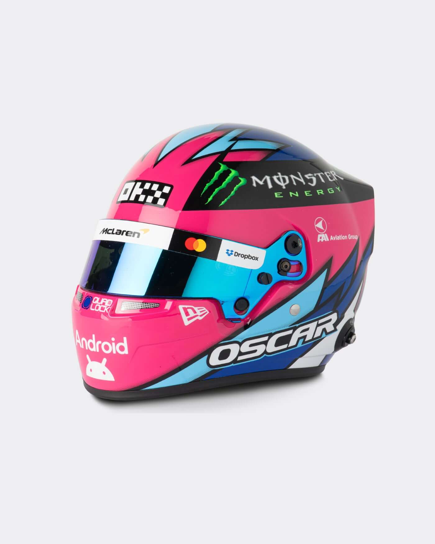 1:2 scale 2025 Las Vegas Helmet - Oscar Piastri