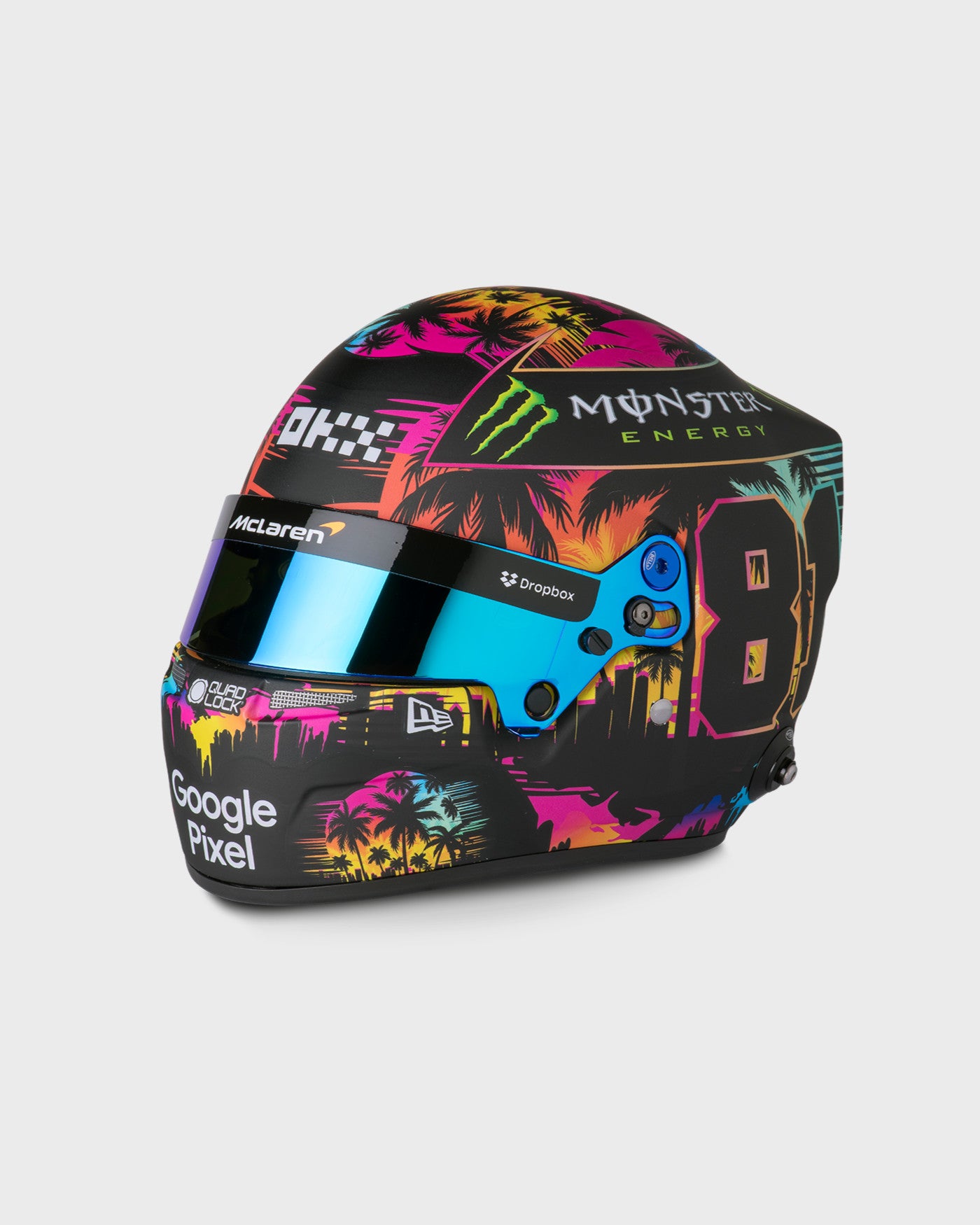 1:2 scale 2024 Miami Helmet - Oscar Piastri